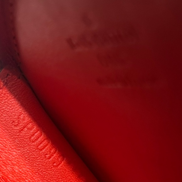 Louis Vuitton patent monogram Stephen sprouse floral circle coin key chain pouch - Picture 5 of 5